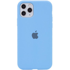 Чехол-силикон оригинал Full Soft Matte iPhone 11 Pro, Corn Flower