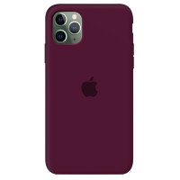 Чехол-силикон оригинал Full Soft Matte iPhone 11 Pro, Marsala