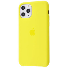 Чехол-силикон оригинал Soft Matte iPhone 11 Pro, Canary yellow