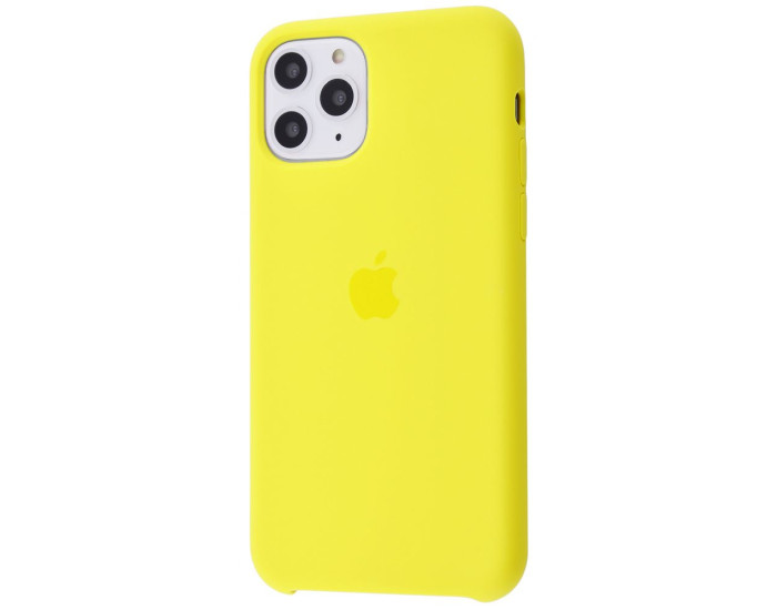 Чехол-силикон оригинал Soft Matte iPhone 11 Pro, Canary yellow
