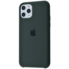 Чехол-силикон оригинал Soft Matte iPhone 11 Pro, Dark olive
