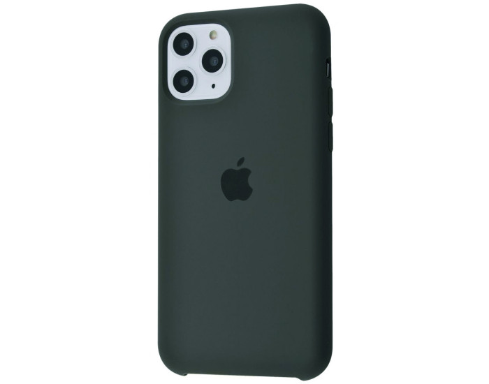 Чехол-силикон оригинал Soft Matte iPhone 11 Pro, Dark olive