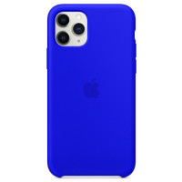 Чехол-силикон оригинал Soft Matte iPhone 11 Pro, Shiny blue