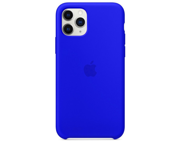 Чехол-силикон оригинал Soft Matte iPhone 11 Pro, Shiny blue