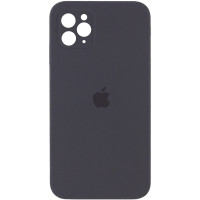 Чехол-силикон оригинал Square Cover Soft Matte Full Camera iPhone 11 Pro, Dark gray