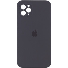 Чехол-силикон оригинал Square Cover Soft Matte Full Camera iPhone 11 Pro, Dark gray