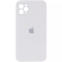Чехол-силикон оригинал Square Cover Soft Matte Full Camera iPhone 11 Pro, White