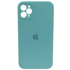 Чехол-силикон оригинал Square Cover Soft Matte Full Camera iPhone 11 Pro, Mint