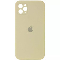 Чохол-силікон оригінал Square Cover Soft Matte Full Camera iPhone 11 Pro, Mellow yellow