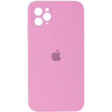 Чехол-силикон оригинал Square Cover Soft Matte Full Camera iPhone 11 Pro, Pink