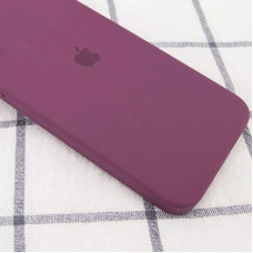 Чехол-силикон оригинал Square Cover Soft Matte Full Camera iPhone 11 Pro, Marsala