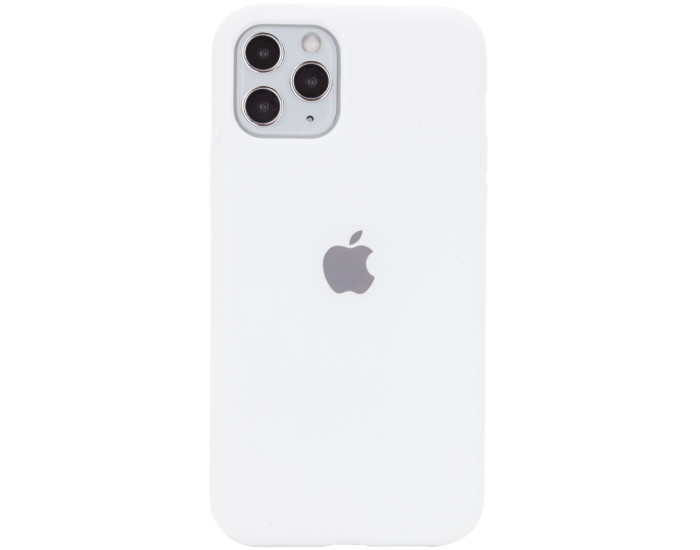 Чехол-силикон оригинал Full Cover Soft Matte iPhone 11 Pro Max, White