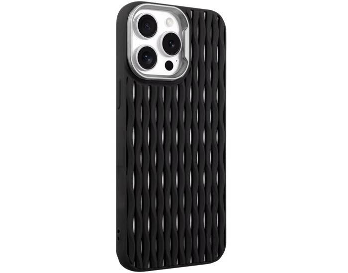 Чехол-силикон TPU Ribbio iPhone 15 Pro, черный