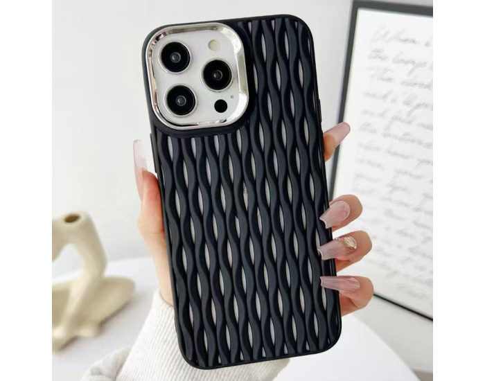 Чехол-силикон TPU Ribbio iPhone 15 Pro, черный