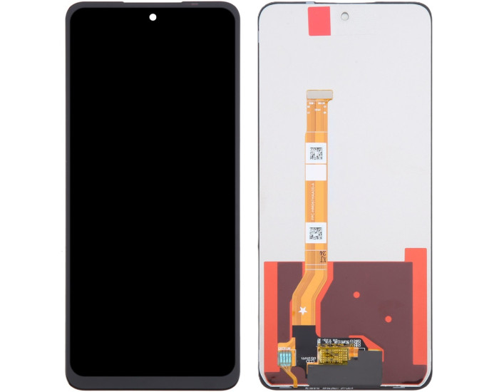 Дисплей с сенсорным экраном (модуль) Realme C65, черный, оригинал