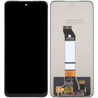 Дисплей с сенсорным экраном (модуль) Xiaomi Redmi Note 10 5G /Note 11SE /Poco M3 Pro 5G, черный, оригинал с разборки