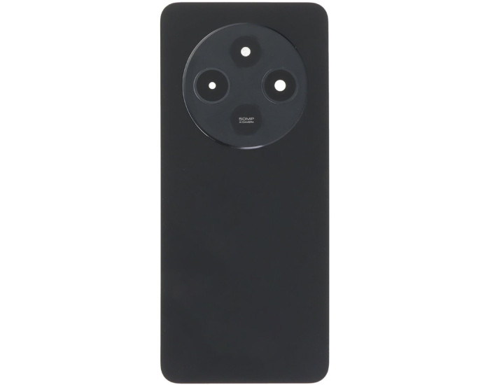 Задняя крышка корпуса для Xiaomi Redmi 14C /C75, Midnight Black, со стеклом камеры, оригинал