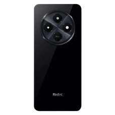 Задняя крышка корпуса для Xiaomi Redmi 14C /C75, Midnight Black со стеклом камеры, оригинал (лого Redmi)