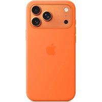 Чехол-силикон оригинал Full Soft Matte with MagSafe iPhone 17 Pro, Orange