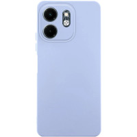 Чохол-силікон GETMAN Liquid Silk Full Camera Motorola Moto G86 5G, бузковий