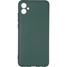 Чехол-силикон Getman Liquid Silk Full Camera Samsung Galaxy A05, темно-зеленый