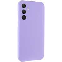 Чохол-силікон Getman Liquid Silk Full Camera Samsung Galaxy S23, бузковий