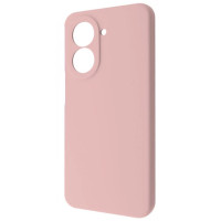 Чохол-силікон Getman Liquid Silk Full Camera Xiaomi Redmi A5 /Poco C71, Пастельно-рожевий