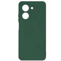Чохол-силікон Getman Liquid Silk Full Camera Xiaomi Redmi A5 /Poco C71, Темно-Зелений