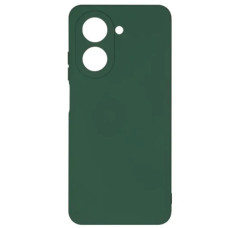 Чехол-силикон Getman Liquid Silk Full Camera Xiaomi Redmi A5 /Poco C71, темно-зеленый
