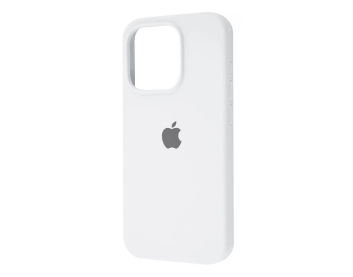 Чехол-силикон оригинал Full Soft Matte Case with MagSafe iPhone 12 / 12 Pro, белый