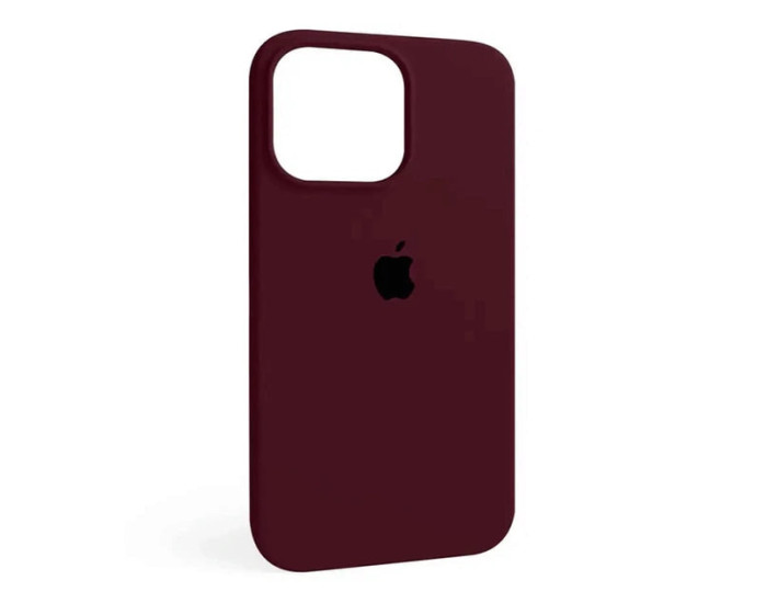 Чехол-силикон оригинал Full Soft Matte with MagSafe iPhone 16 Pro Max, Plum