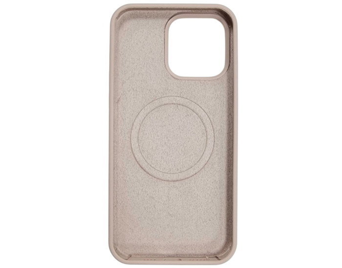 Чехол-силикон оригинал Full Soft Matte with MagSafe iPhone 13, Pink sand