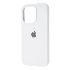 Чехол-силикон оригинал Full Soft Matte with MagSafe iPhone 15 Pro Max, белый