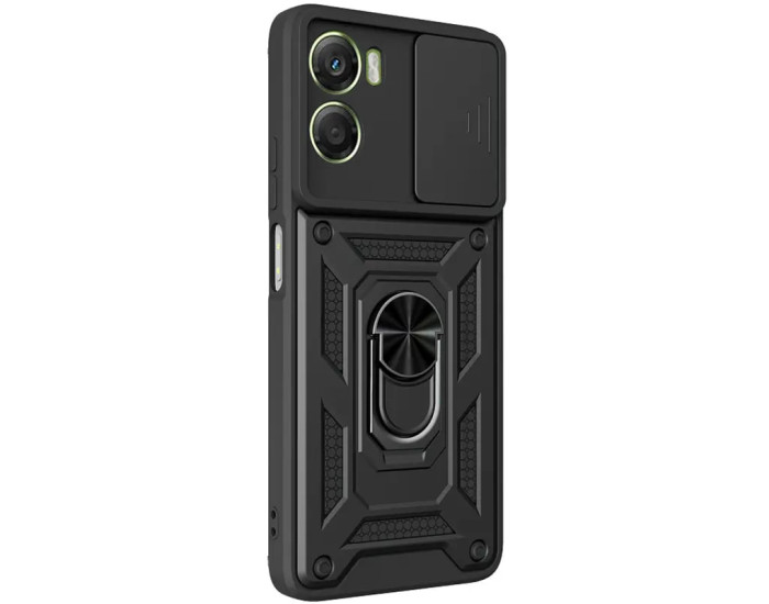 Чехол-Ударопрочный Ummi Camshield Serge Ring Motorola Moto G06 /G06 Power, черный