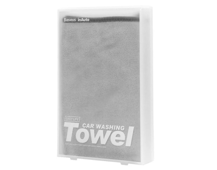 Полотенце для авто Baseus Easy Life Car Washing Towel 40*40mm Two Pack, Grey (CRXCMJ-0G) 