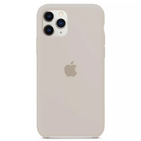 Чехол-силикон оригинал Full Cover Soft Matte iPhone 11 Pro Max, Pebble