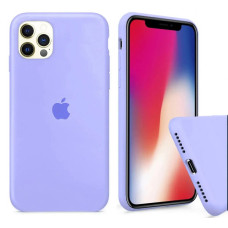 Чехол-силикон оригинал Full Cover Soft Matte iPhone 11 Pro Max, Lilac cream