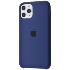 Чехол-силикон оригинал Soft Matte iPhone 11 Pro Max, Dark blue