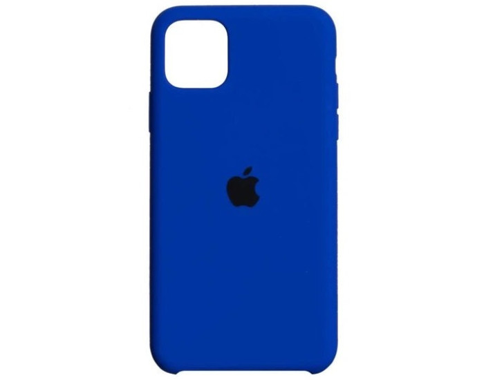 Чехол-силикон оригинал Soft Matte iPhone 11 Pro Max, Shiny blue
