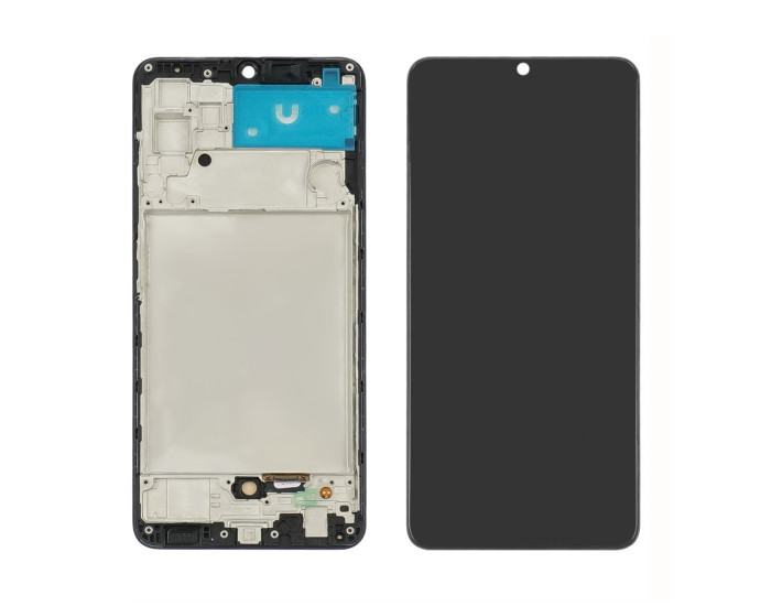 Дисплей з сенсорним екраном (модуль) Samsung A325 A32, чорний з рамкою, TFT (без відбитка пальця)