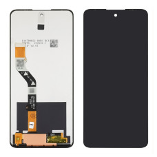 Дисплей з сенсорним екраном (модуль) Motorola XT2135 Moto G60/ XT2133-2 Moto G60s, чорний, оригінал, сервісна упаковка GXQC