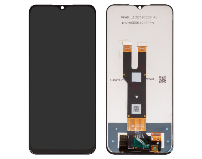 Дисплей с сенсорным экраном (модуль) ZTE Blade V50 Design 4G /Blade A73 4G, черный, переклейка