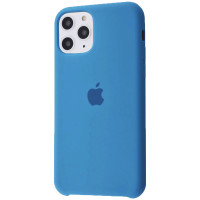 Чехол-силикон оригинал Soft Matte iPhone 11 Pro Max, Denim blue