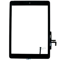 Сенсор iPad 9.7 2017 /iPad 5 Air, A1822 /A1823 /A1474 /A1475 /A1476, с кнопкой меню, черный