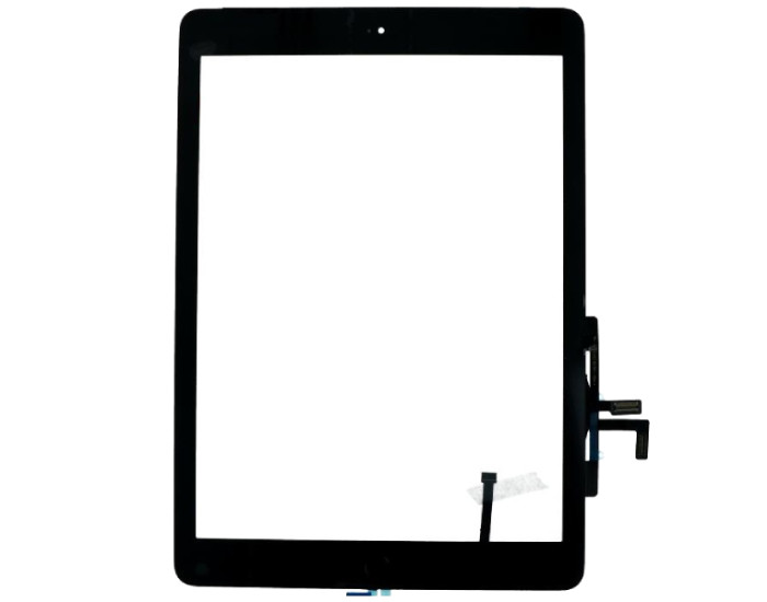 Сенсор iPad 9.7 2017 /iPad 5 Air, A1822 /A1823 /A1474 /A1475 /A1476, з кнопкою меню, чорний