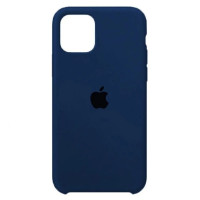 Чехол-силикон оригинал Soft Matte iPhone 11 Pro Max, Deep navy