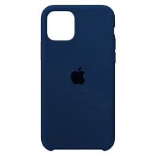 Чехол-силикон оригинал Soft Matte iPhone 11 Pro Max, Deep navy