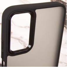 Чохол-силікон TPU+PC Lyon Frosted Motorola Edge 50 Fusion /G85, чорний