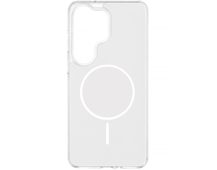 Чехол-силикон TPU+PC Nami with MagSafe Samsung S26 Ultra, белый