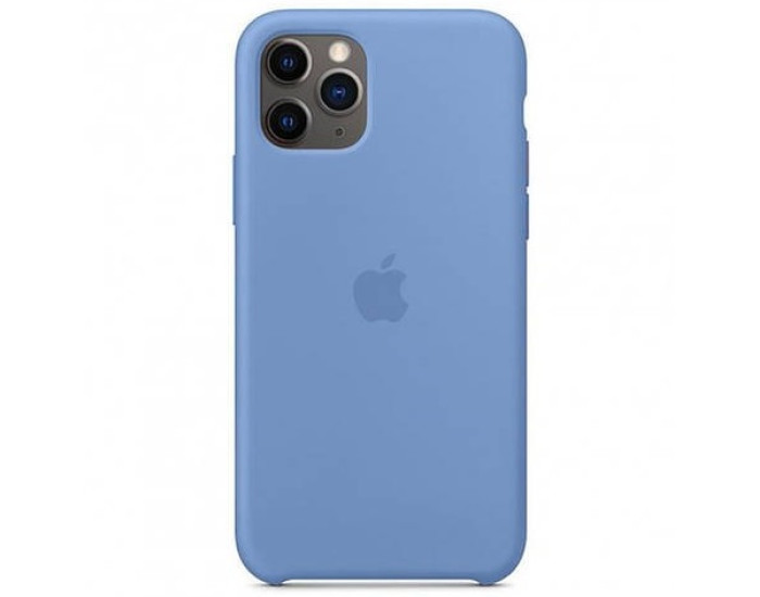Чехол-силикон оригинал Soft Matte iPhone 11 Pro Max, Azure